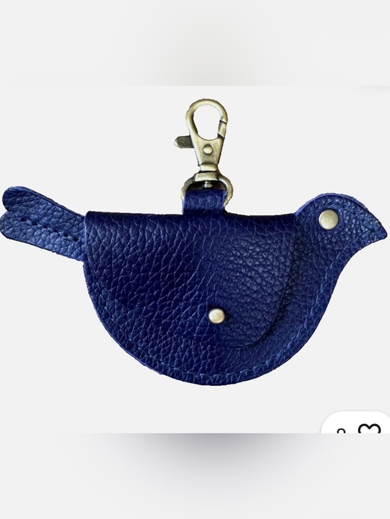 Portland Leather Accessories - Portland Leather Bird Keychain Coin Pouch New